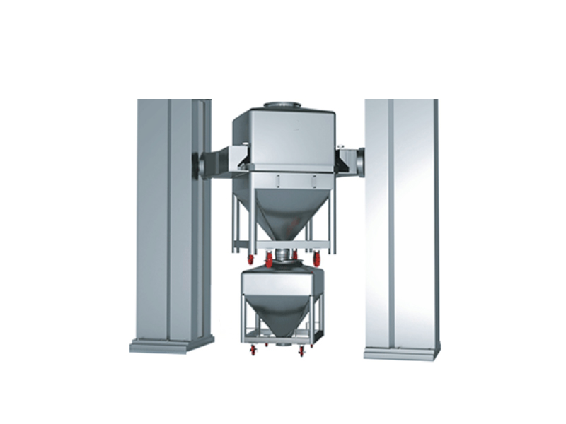 立柱式提升料桶混合机