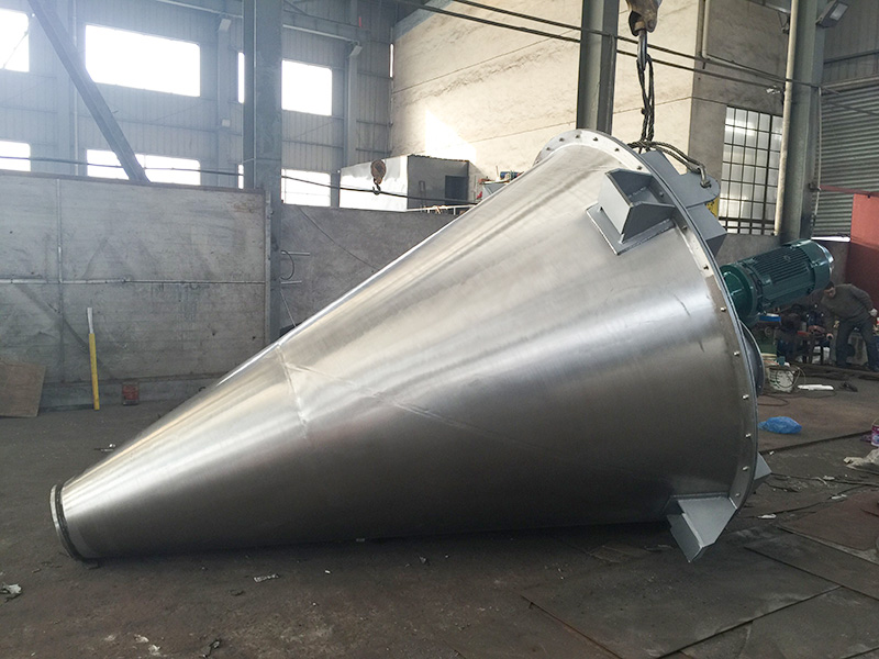 淀粉用双螺旋锥形混合机生产线 淀粉用双螺旋锥形混合机生产线